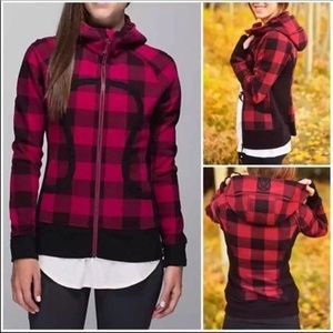 Lululemon Scuba Hoodie Buffalo Plaid Check